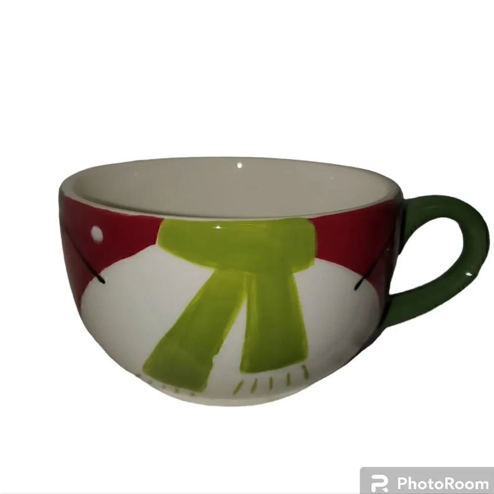 Pier 1 Snowball Festive Coffee Mug